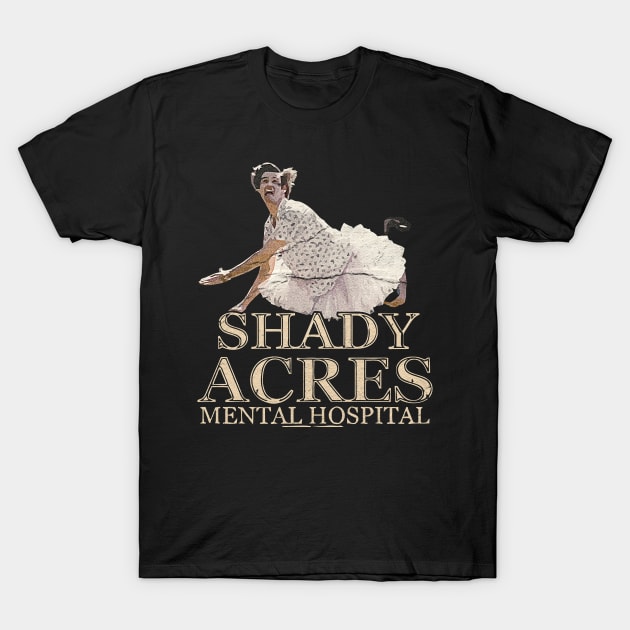 shady acres retro T-Shirt by Claessens_art